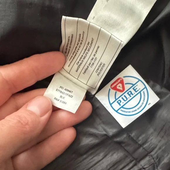 Patagonia Women's Black Nano Puff Jacket - Picture 6 of 12